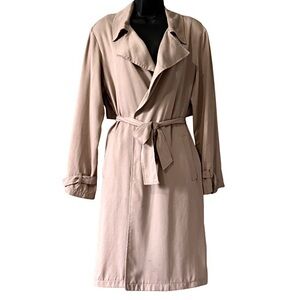 Cupcakes & Cashmere Tan Trench Coat